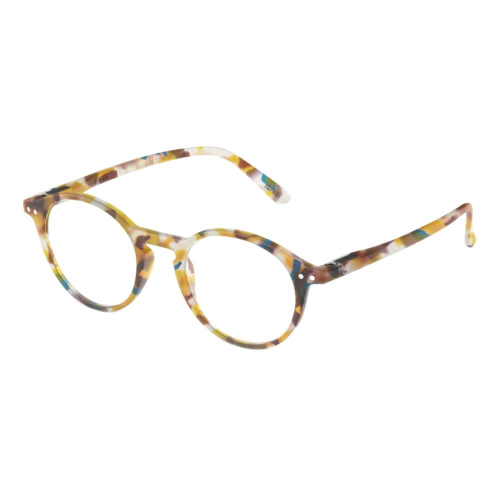 Izipizi Reading Glasses #D Blue Tortoise